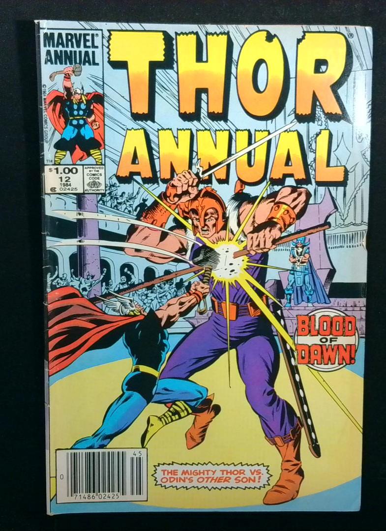 Thor Annual #12, Newsstand Marvel, 1984