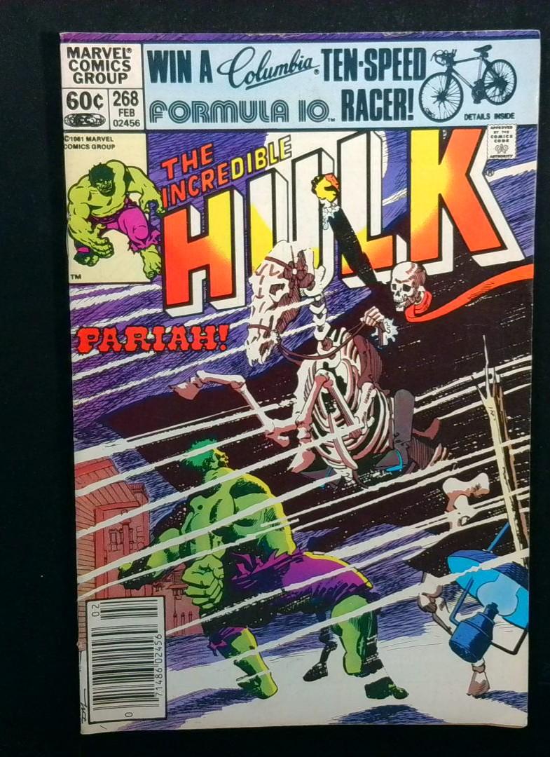 Incredible Hulk #268, Newsstand, Marvel, 1981