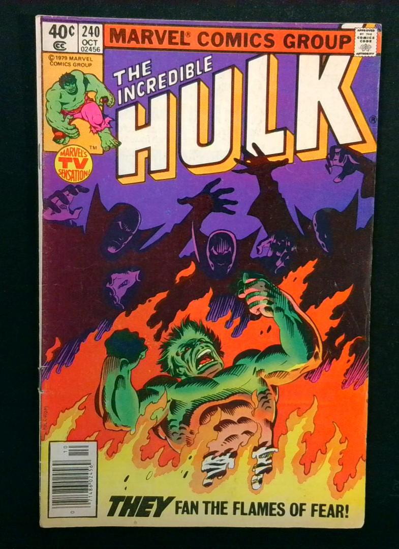 Incredible Hulk #240, Newsstand, Marvel, 1979