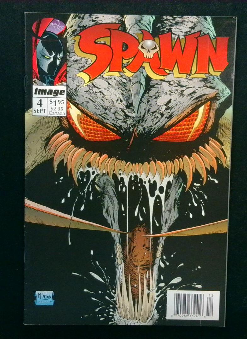 Spawn #4, Newsstand Image, 1992