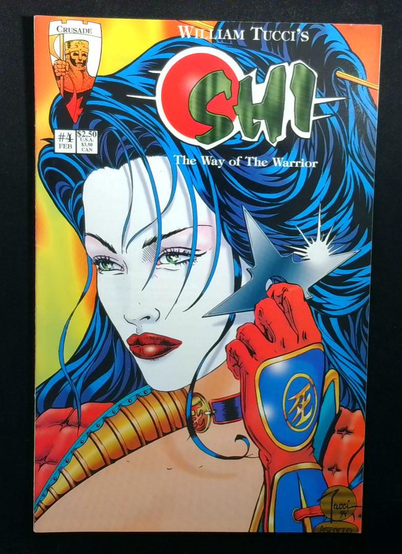 Shi #4, VF/NM Crusade, 1995