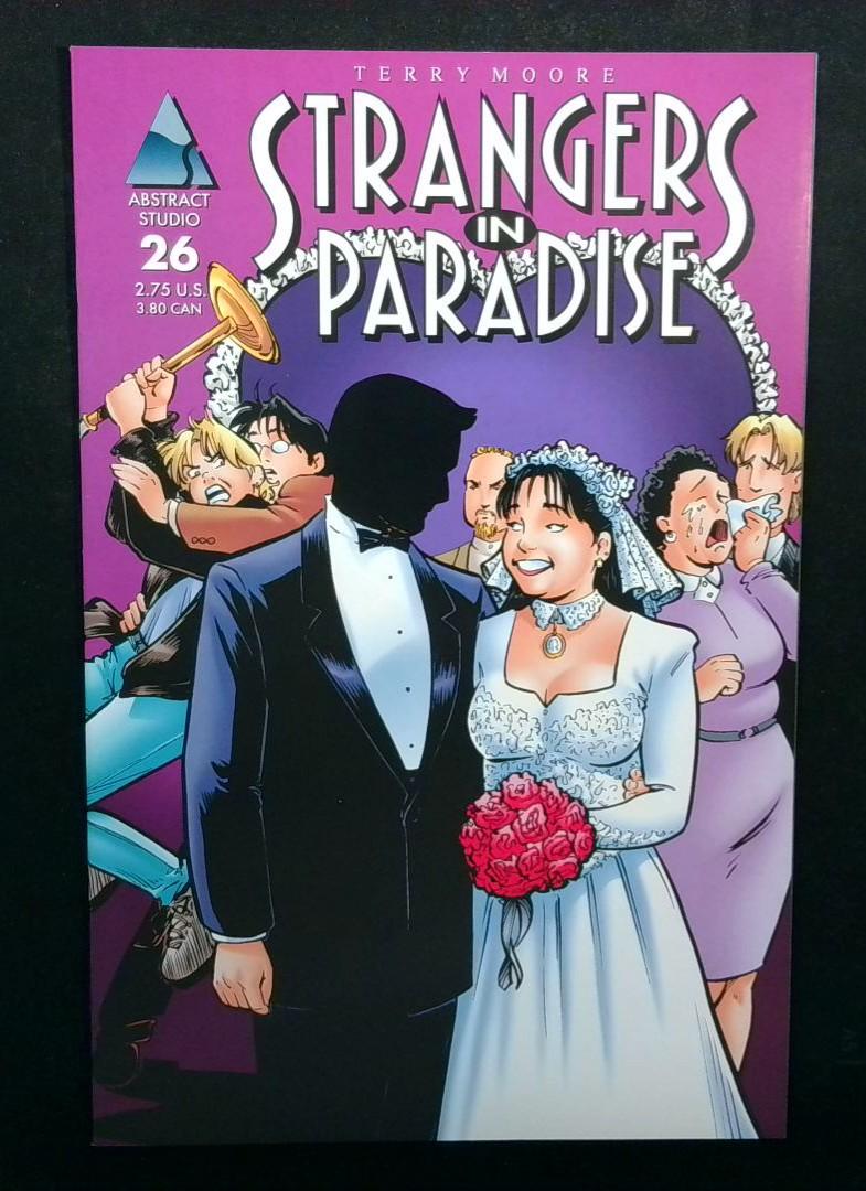 Strangers in Paradise #26, NM Abstract Studio