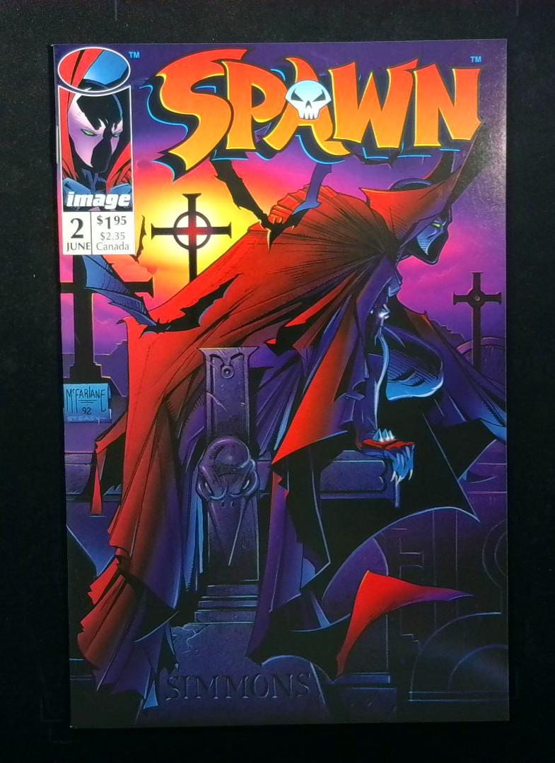 Spawn #2, NM 1st Violator Image, 1992