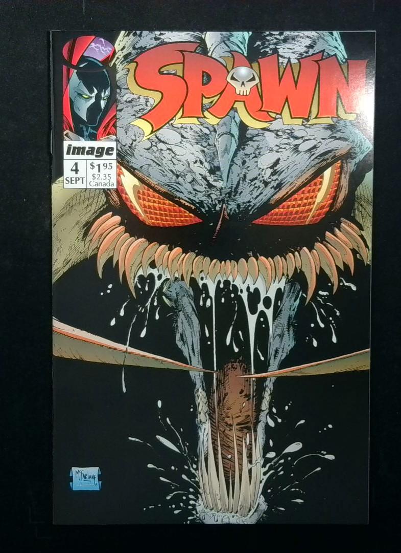 Spawn #4,NM- 1st Violator Cover  Image, 1992