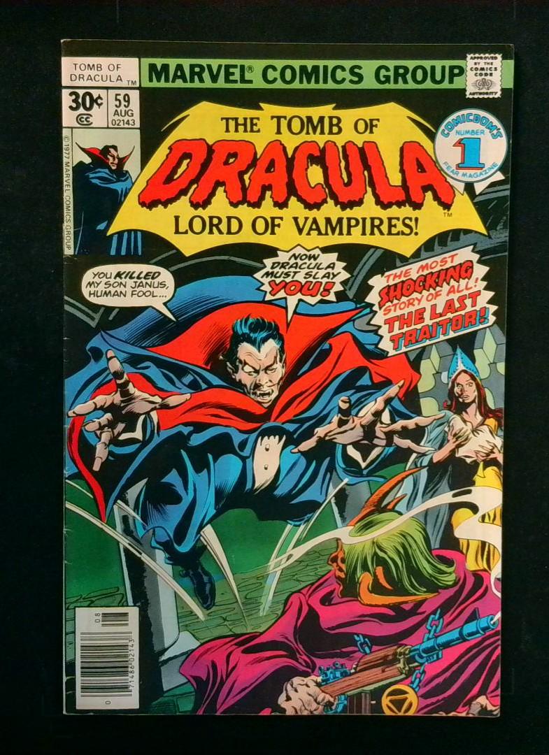 Tomb of Dracula #59, Marvel 1977