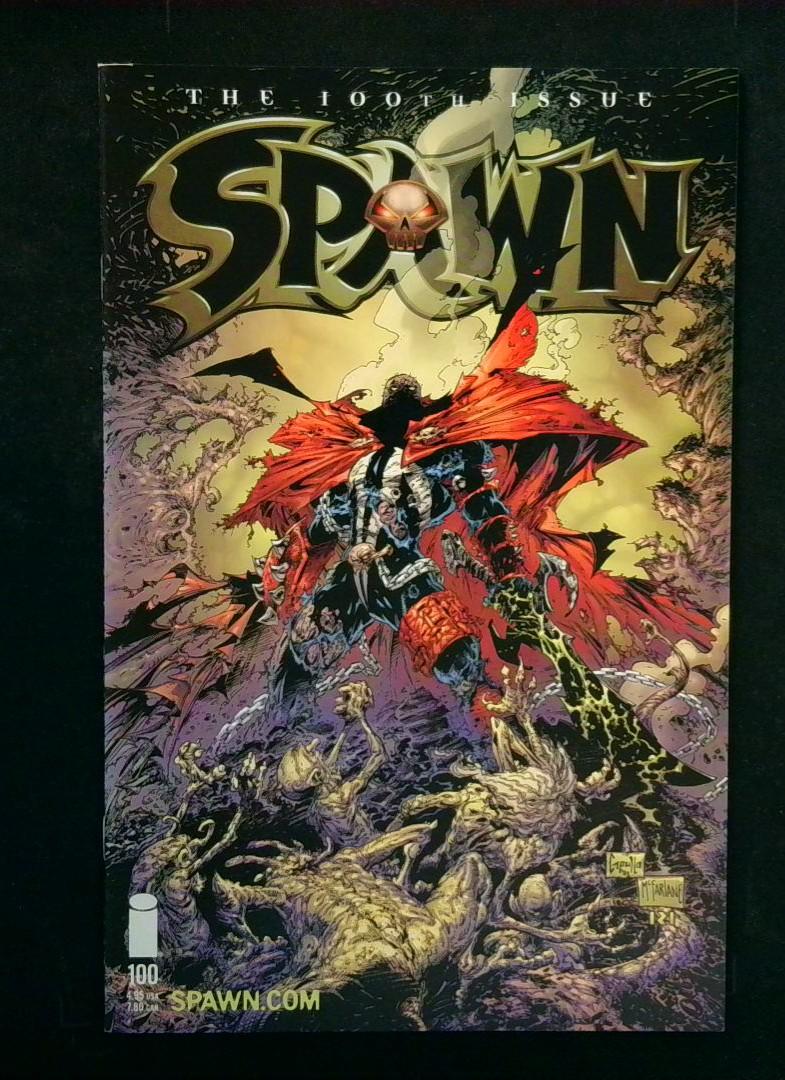 Spawn #100, NM Rare Capullo Variant Image, 2000