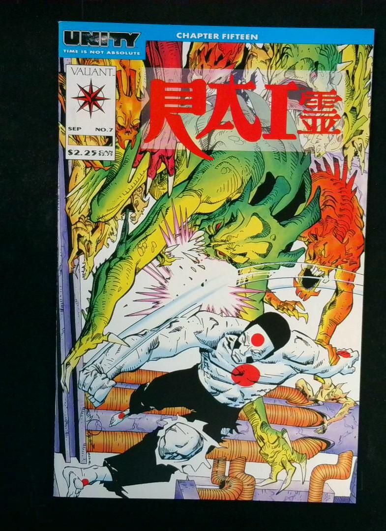 Rai #7, NM Valiant, 1992