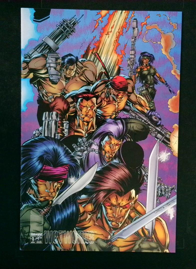 Wetworks #2 VF/NM Portacio Variant, Image, 1994