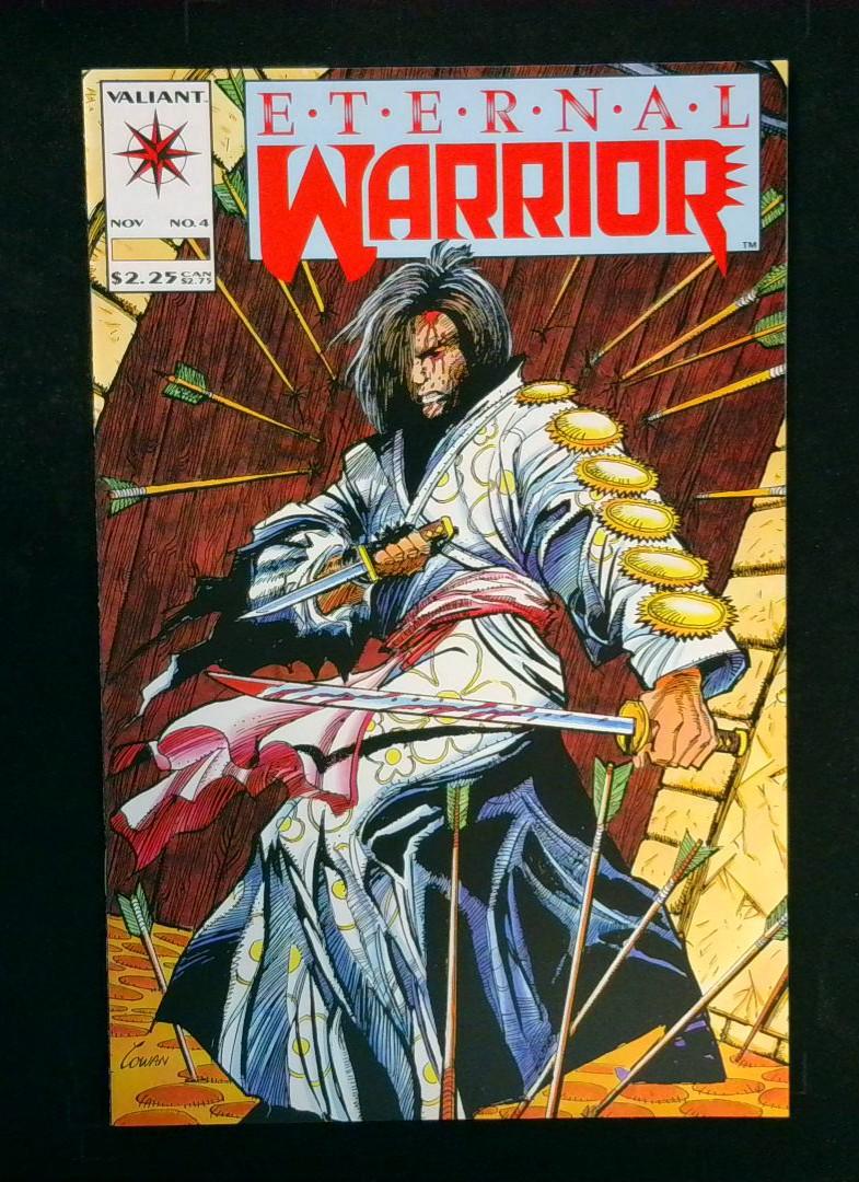 Eternal Warrior #4, NM 1st Bloodshot Cameo Valiant, 1992