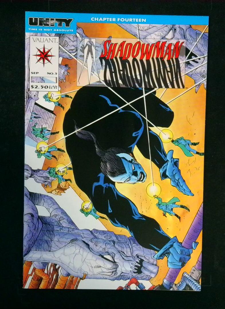 Shadowman #5, NM- Unity Valiant