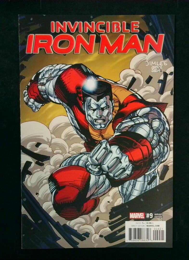 Invincible Iron Man #9, NM Jim Lee Variant, Marvel, 2017