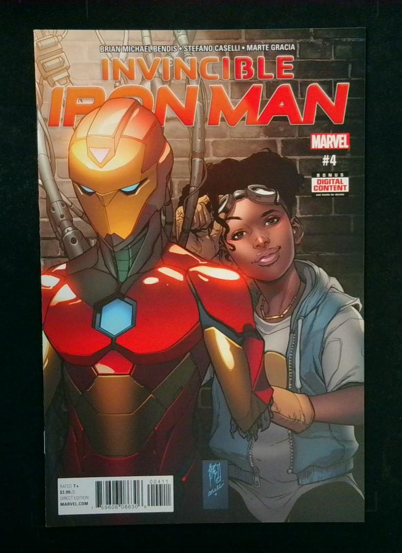 Invincible Iron Man #4, NM Marvel, 2016