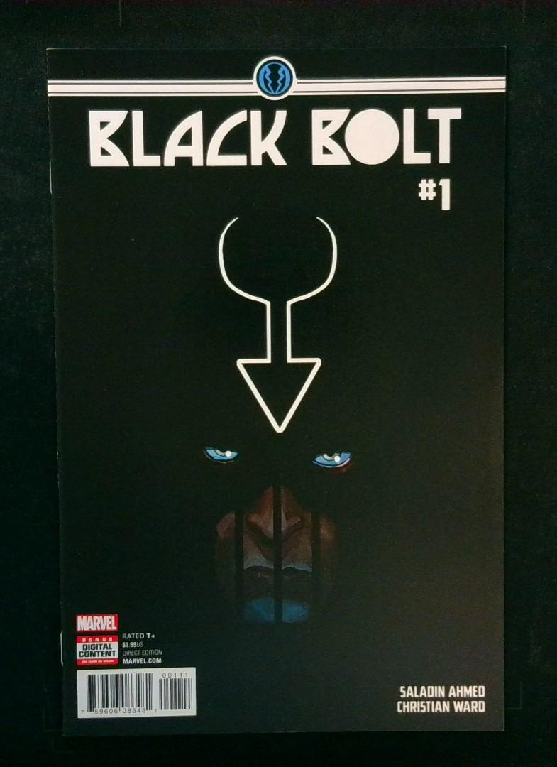 Black Bolt #1, NM 1st Raava Marvel, 2017