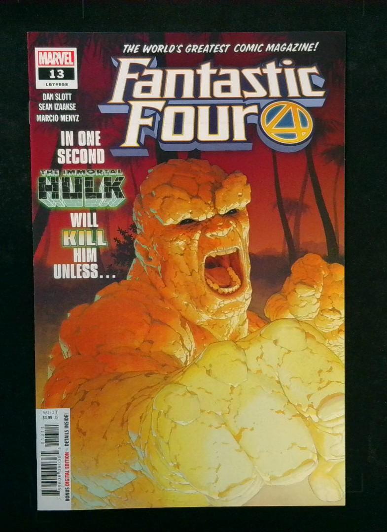 Fantastic Four #13, NM Hulk Marvel, 2018