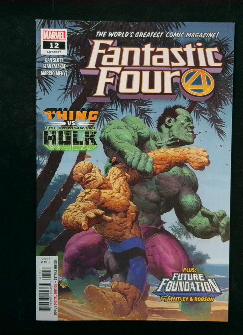 Fantastic Four #12, NM HUlk Marvel, 2019