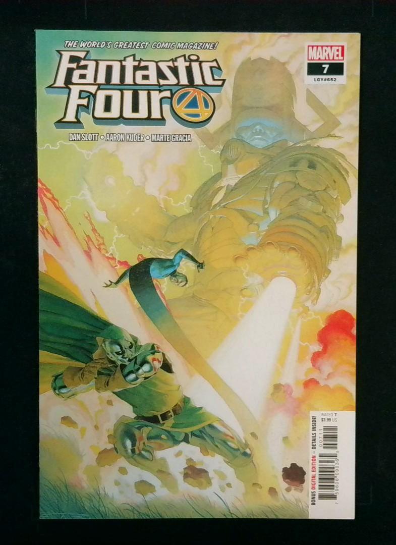 Fantastic Four #7, NM Galactus, Dr. Doom Marvel, 2019