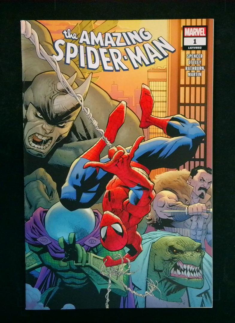 Amazing Spider-Man #1 NM Ottley Variant, Marvel, 2018