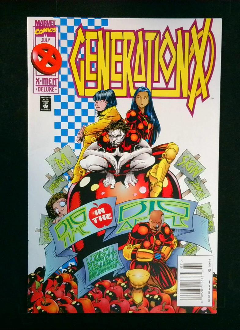Generation X #5 NM-, Newsstand, No Issue Number Marvel 1995