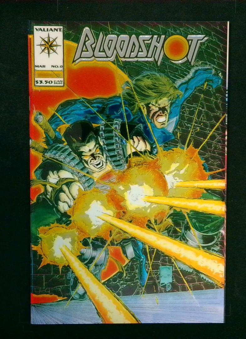 Bloodshot #0, NM Foil Cvr, Valiant