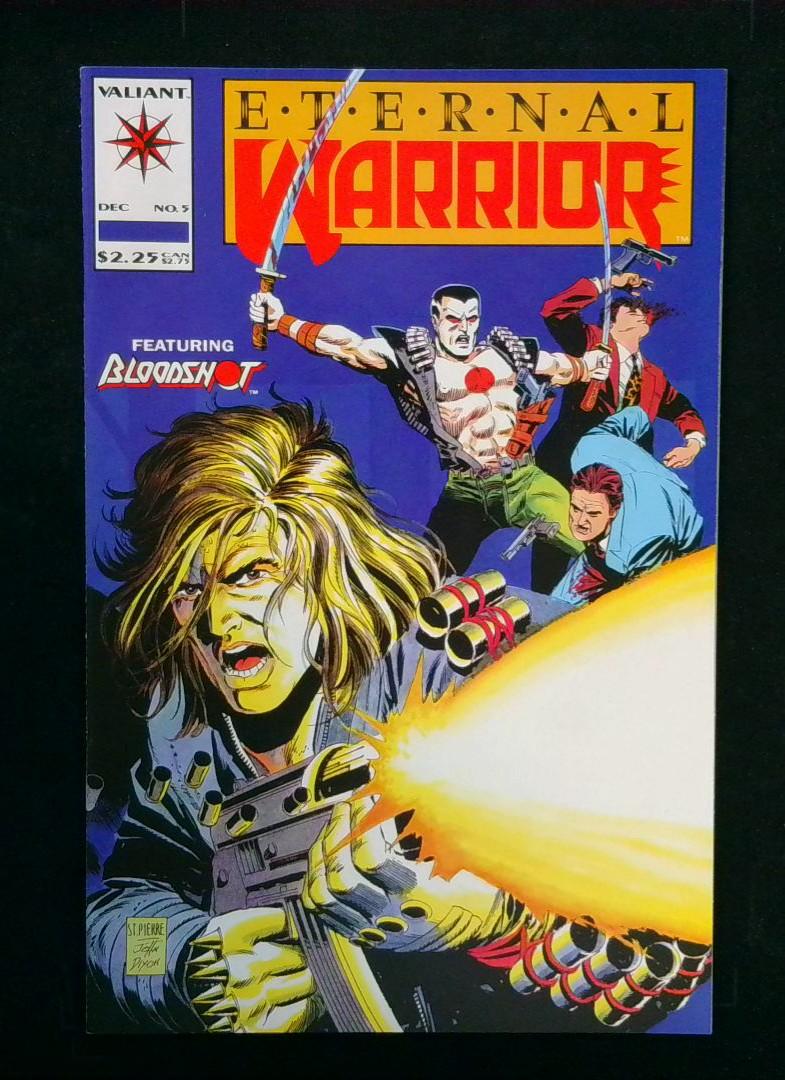 Eternal Warrior #5, Featuring Bloodshot, Valiant 1992