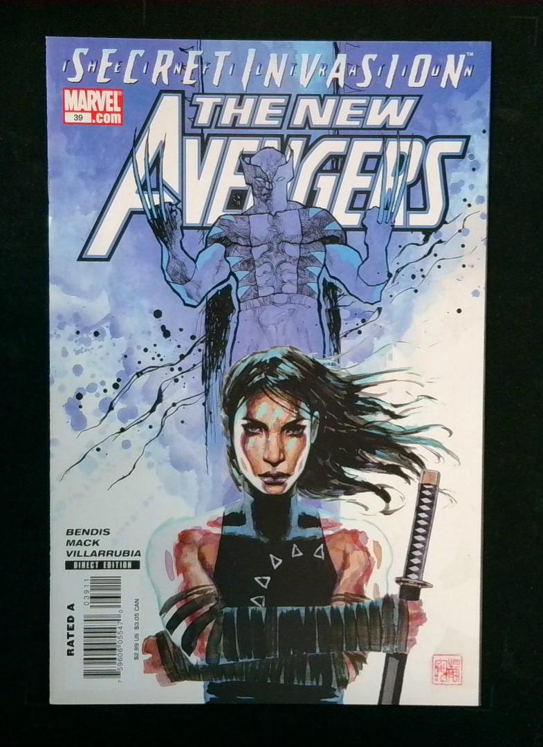 New Avengers #39 NM David Mack, Marvel, 2008