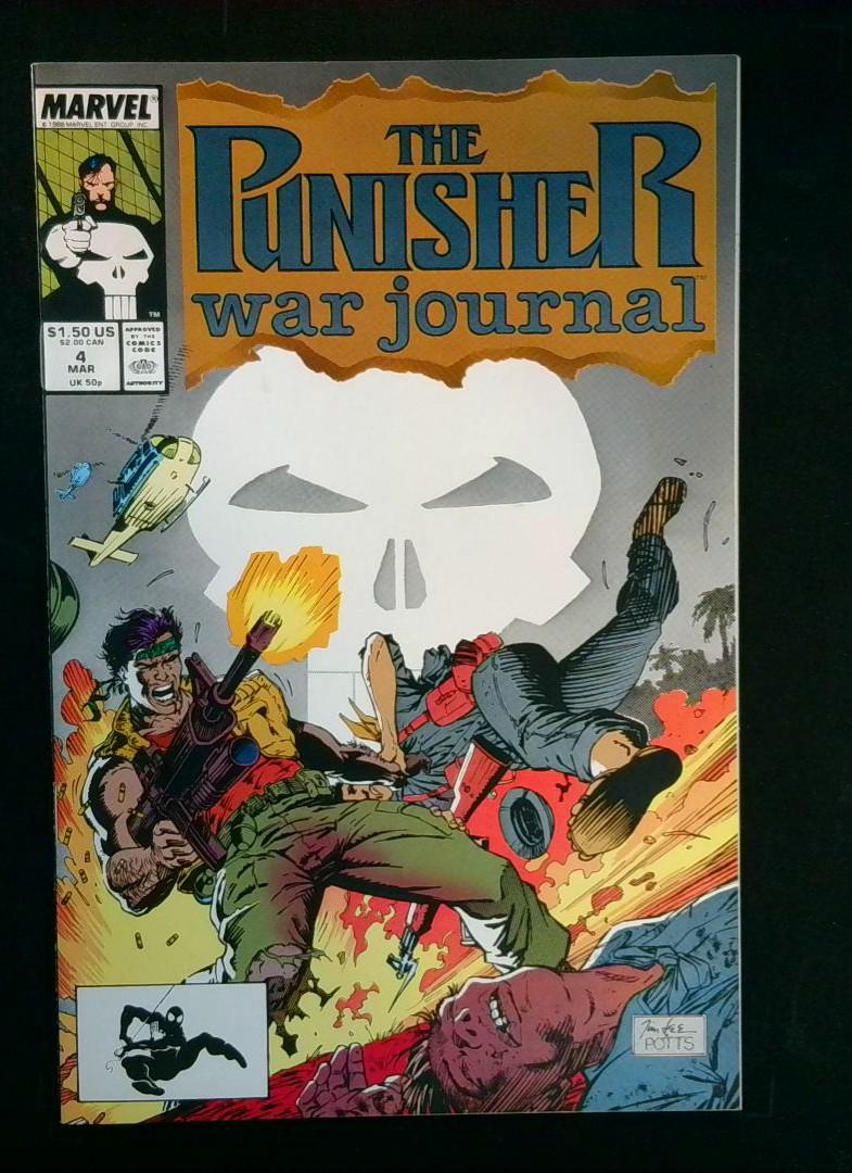 Punisher War Journal #4, VF/NM Marvel, 1989
