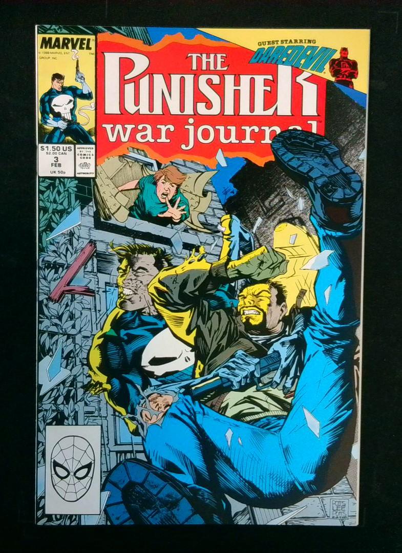 Punisher War Journal #3, VF/NM Marvel, 1989