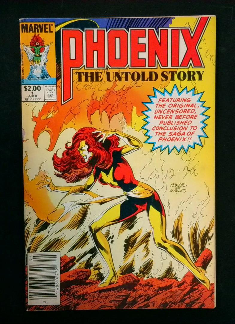 Phoenix: The Untold Story #1, Newsstand Marvel, 1984