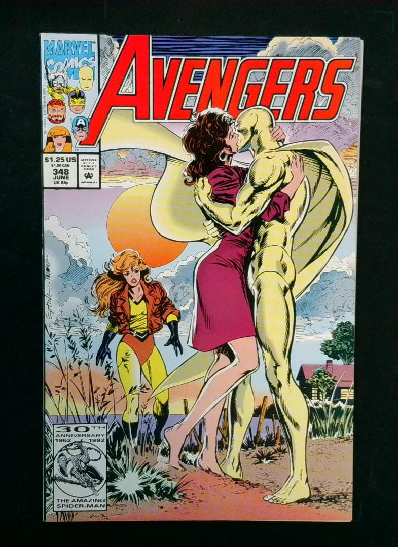 Avengers #348, VF+ Marvel, 1992