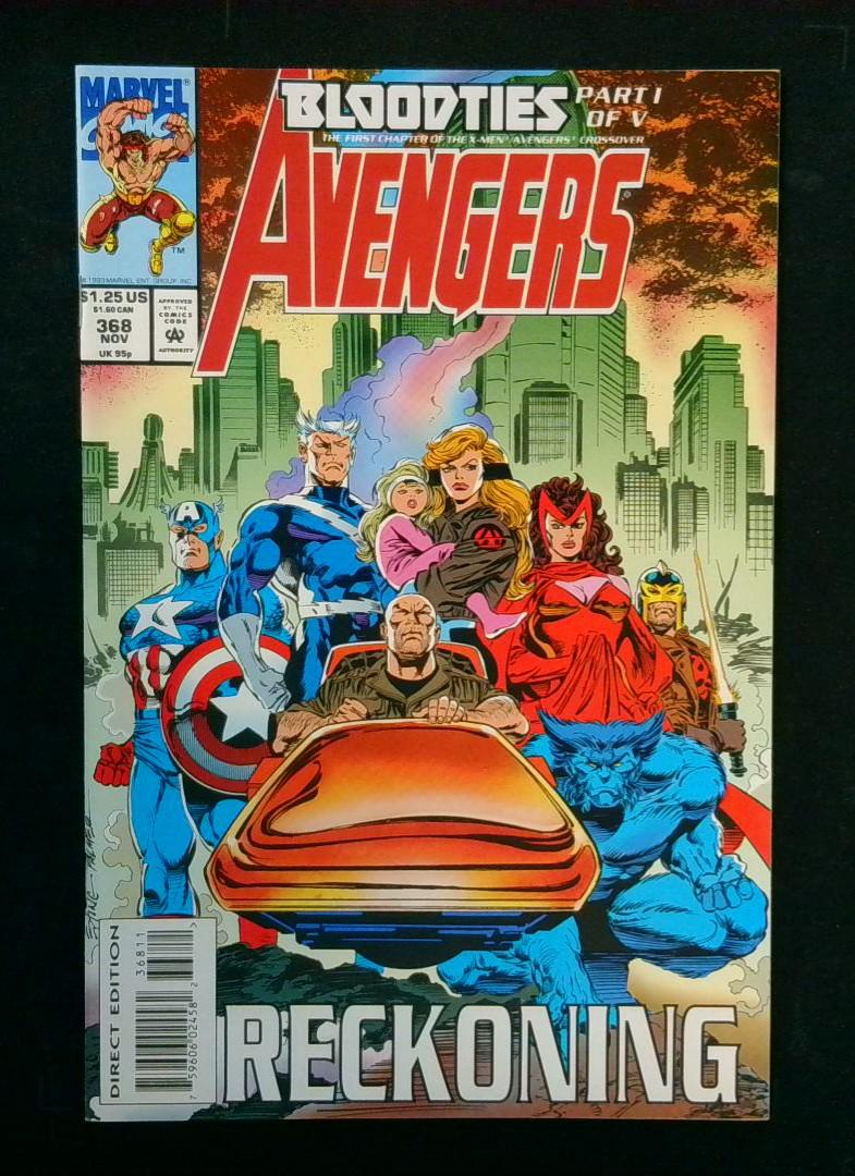 Avengers #368, NM X-Men. Marvel, 1993