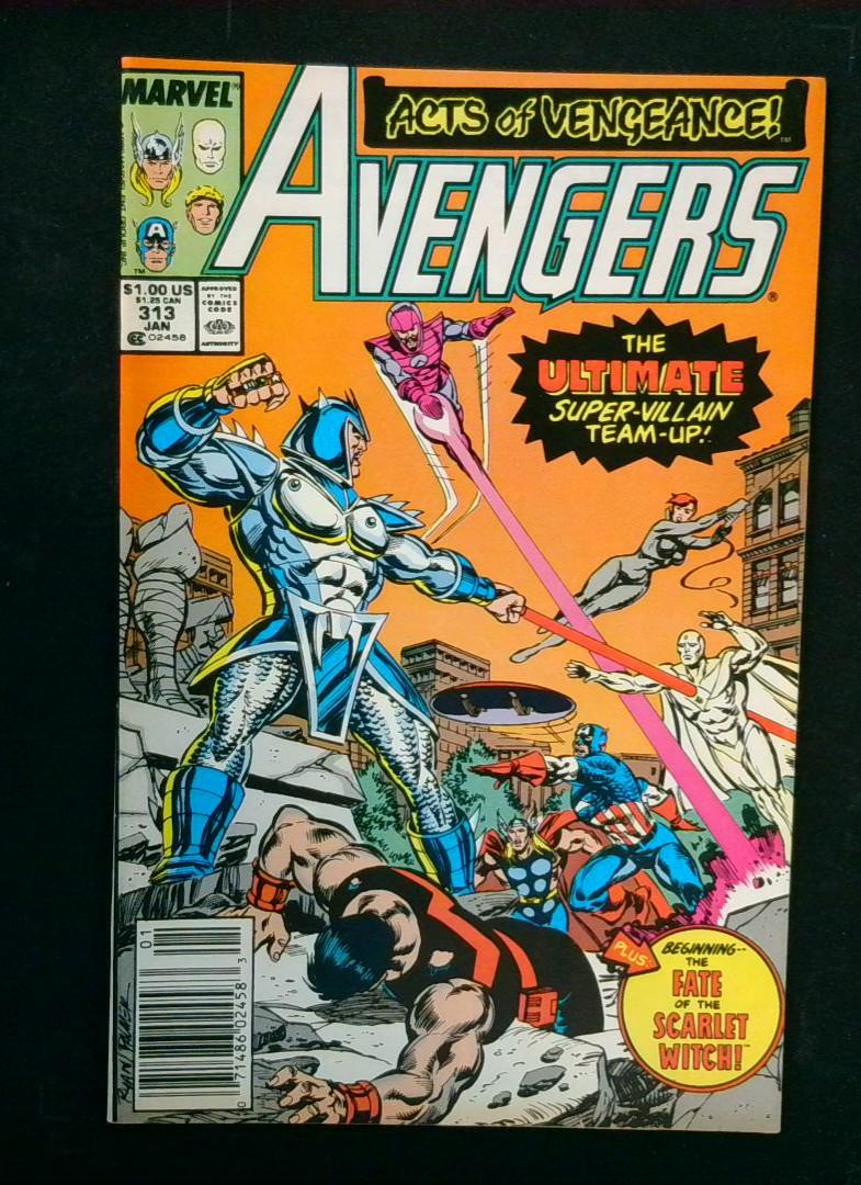 Avengers #313, VF/NM Newsstand, Marvel