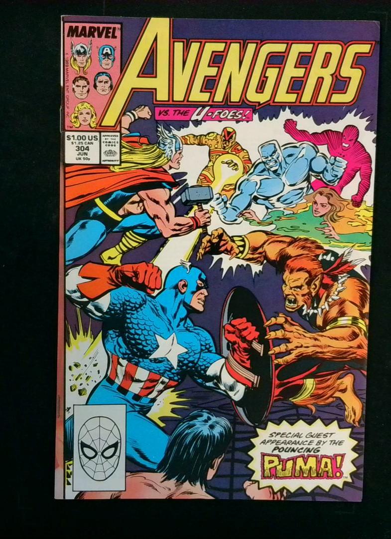 Avengers #304, NM Marvel, 1989
