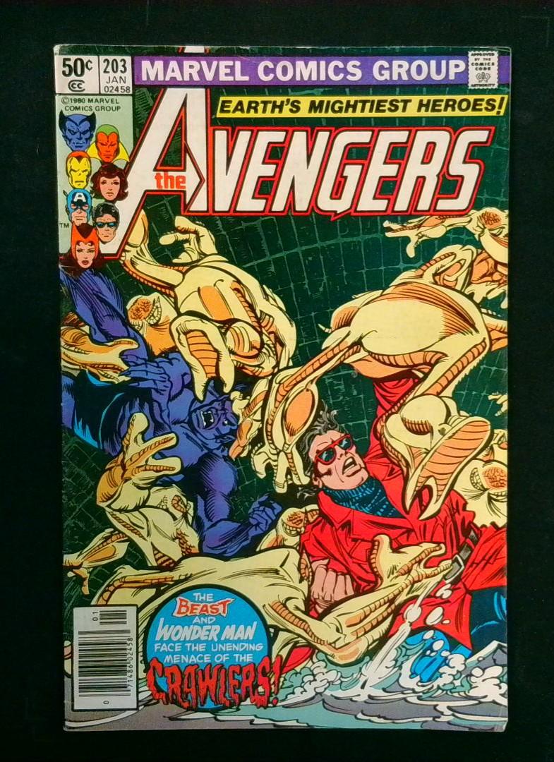 Avengers #203, Newsstand Marvel, 1980