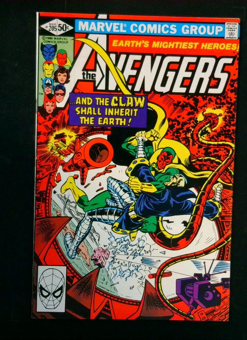 Avengers #205, NM- Marvel, 1980