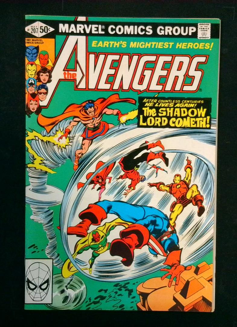 Avengers #207, VF+ Marvel, 1981