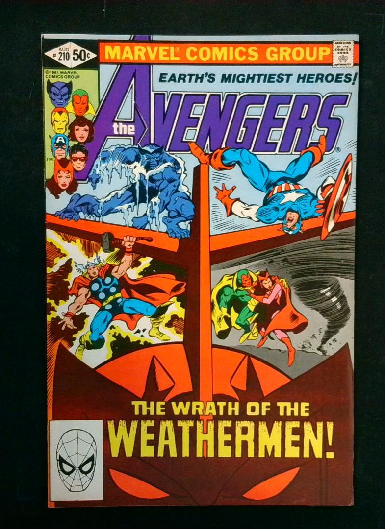 Avengers #210, VF- Marvel, 1981