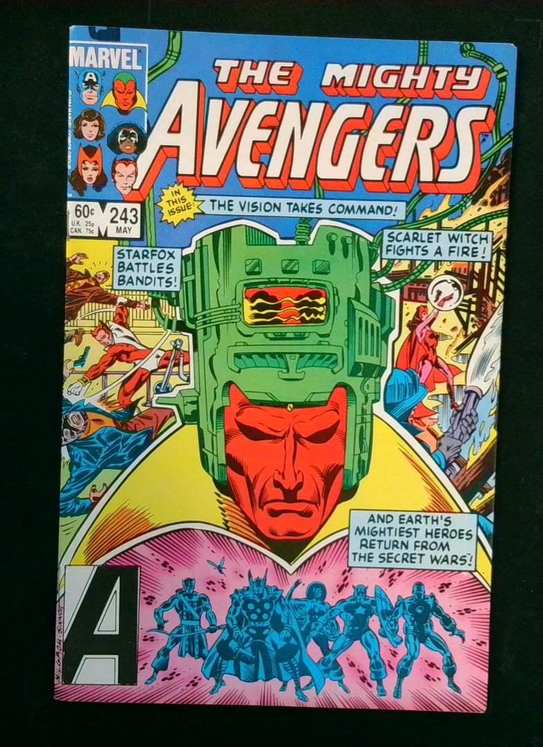 Avengers #243, VF Marvel