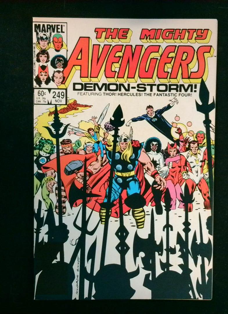 Avengers #249, VF Marvel Comics 1984
