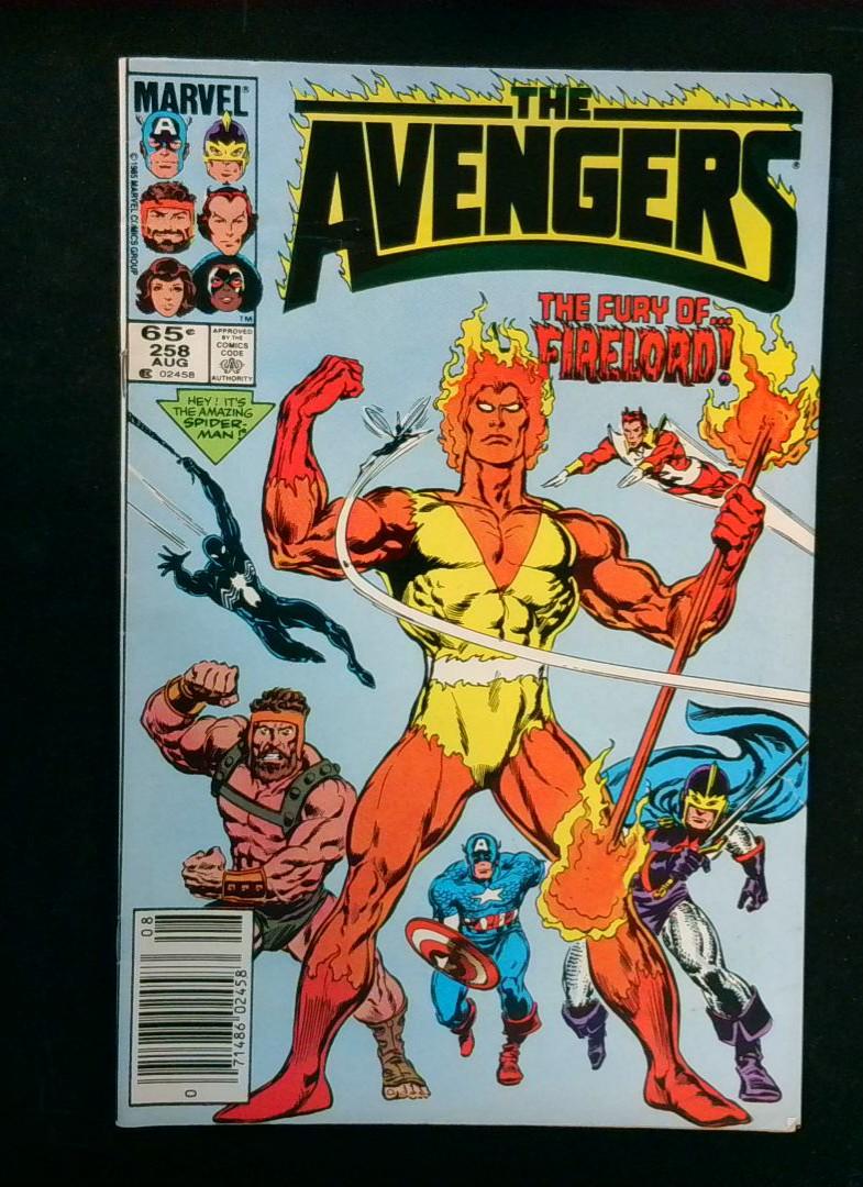 Avengers #258, Newsstand Marvel, 1985