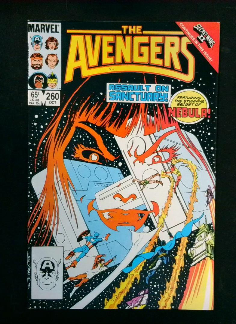 Avengers #260, Nebula Origin, Marvel, 1985 Copy2