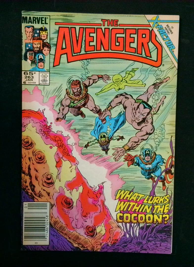 Avengers #263, Newsstand, X-Factor, Marvel, 1986