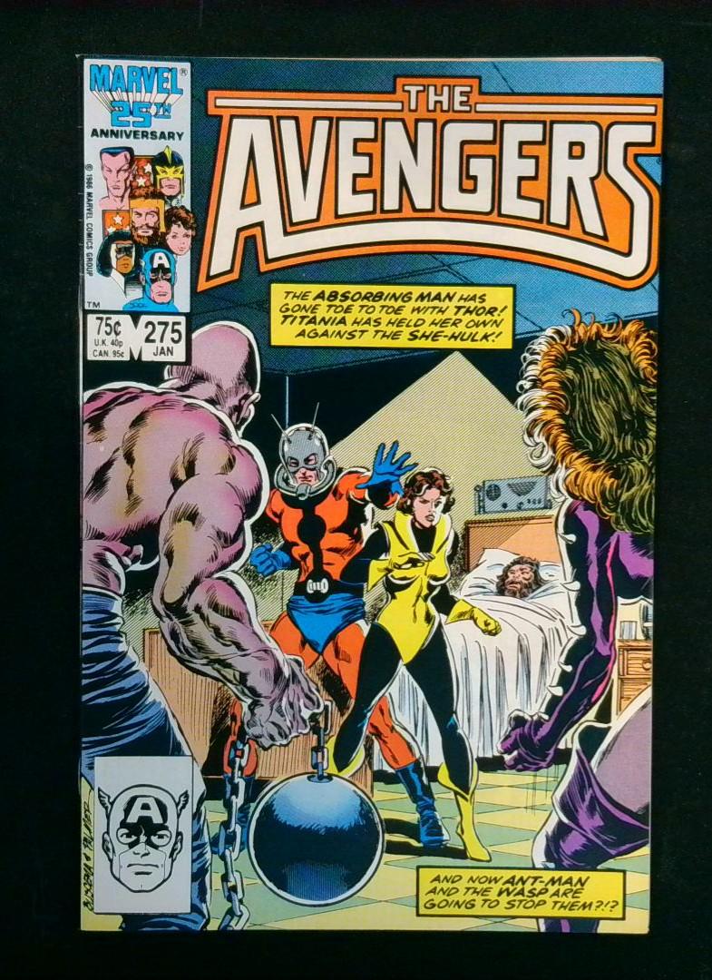 Avengers #275, VF+ Masters of Evil, Marvel, 1987