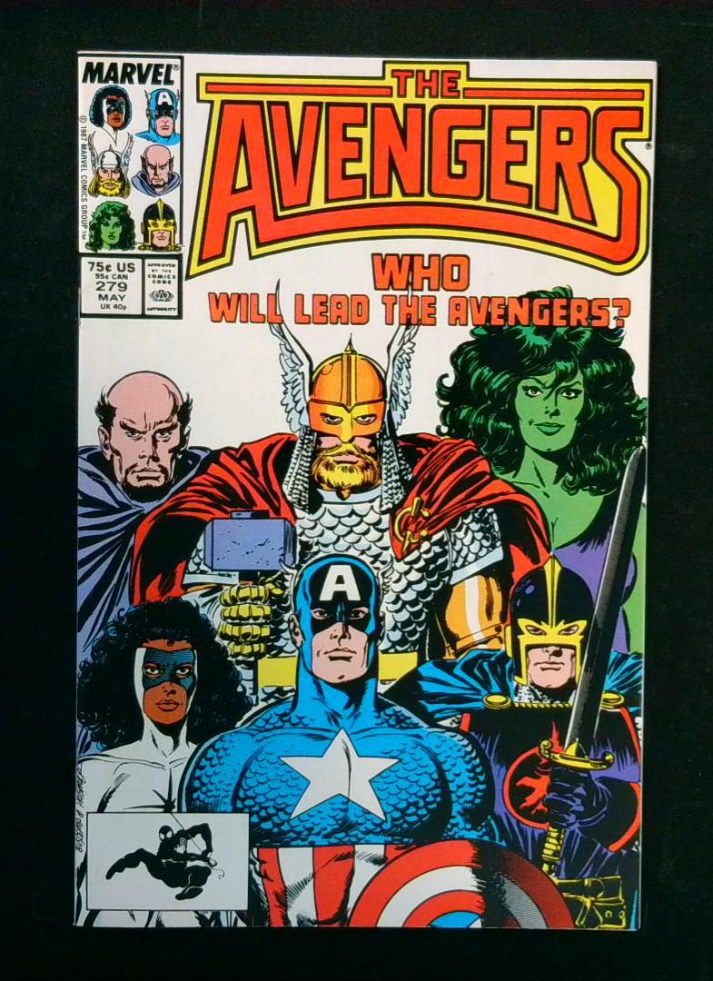 Avengers #279, NM New Roster Marvel, 1987