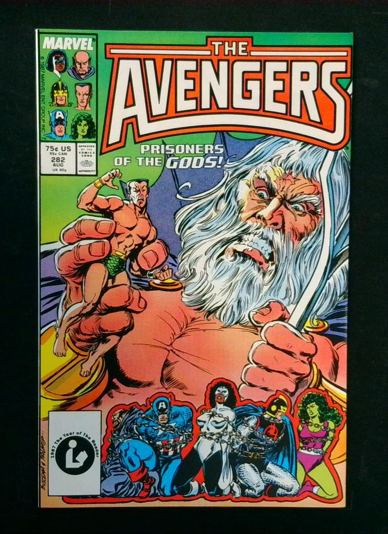 Avengers #282, NM- Marvel, 1987