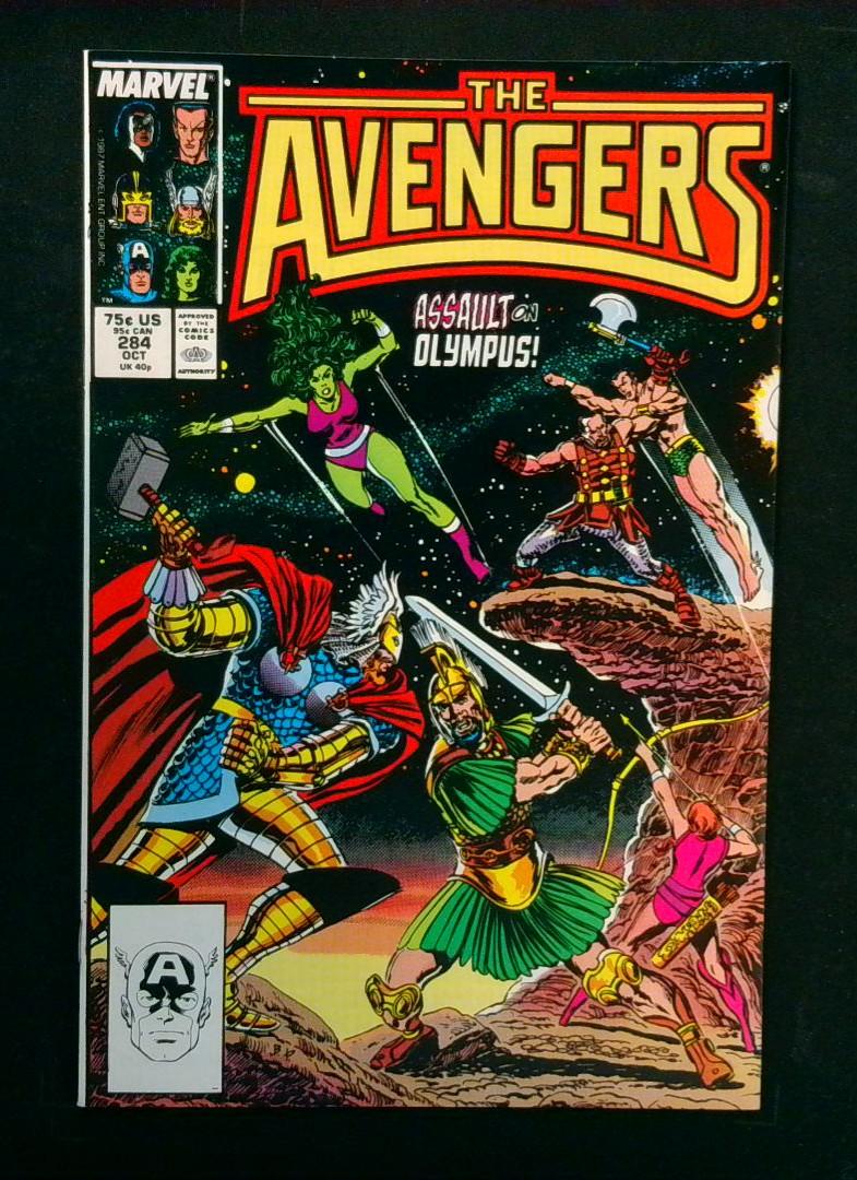 Avengers #284, VF+ Marvel, 1987