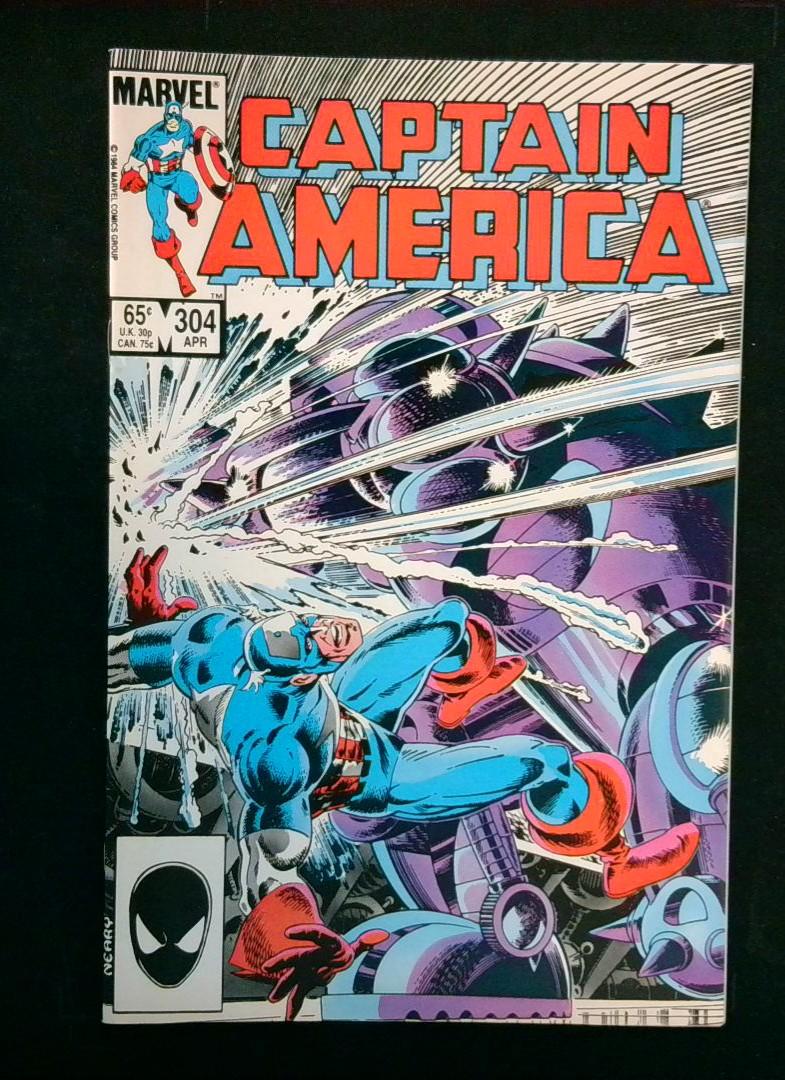 Captain America #304, NM Marvel, 1985