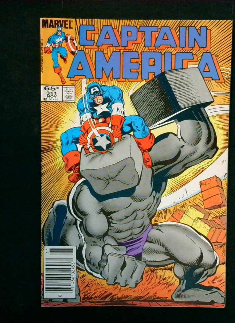 Captain America #311, Newsstand, Marvel, 1985