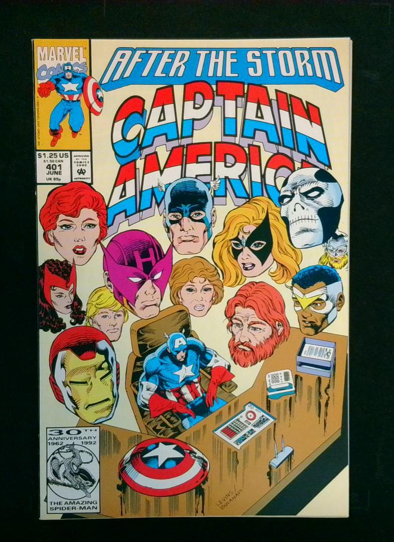 Captain America #401, VF/NM, Marvel, 1992