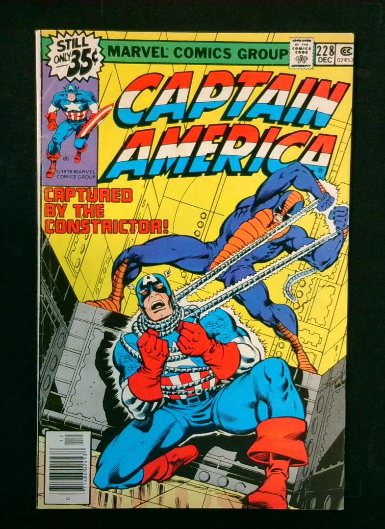 Captain America #228, Marvel, 1978