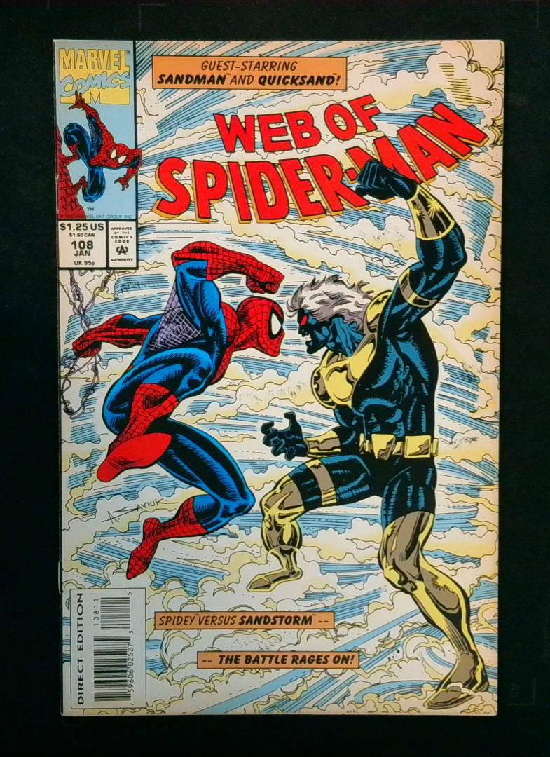 Web of Spider-Man #108, VF Marvel